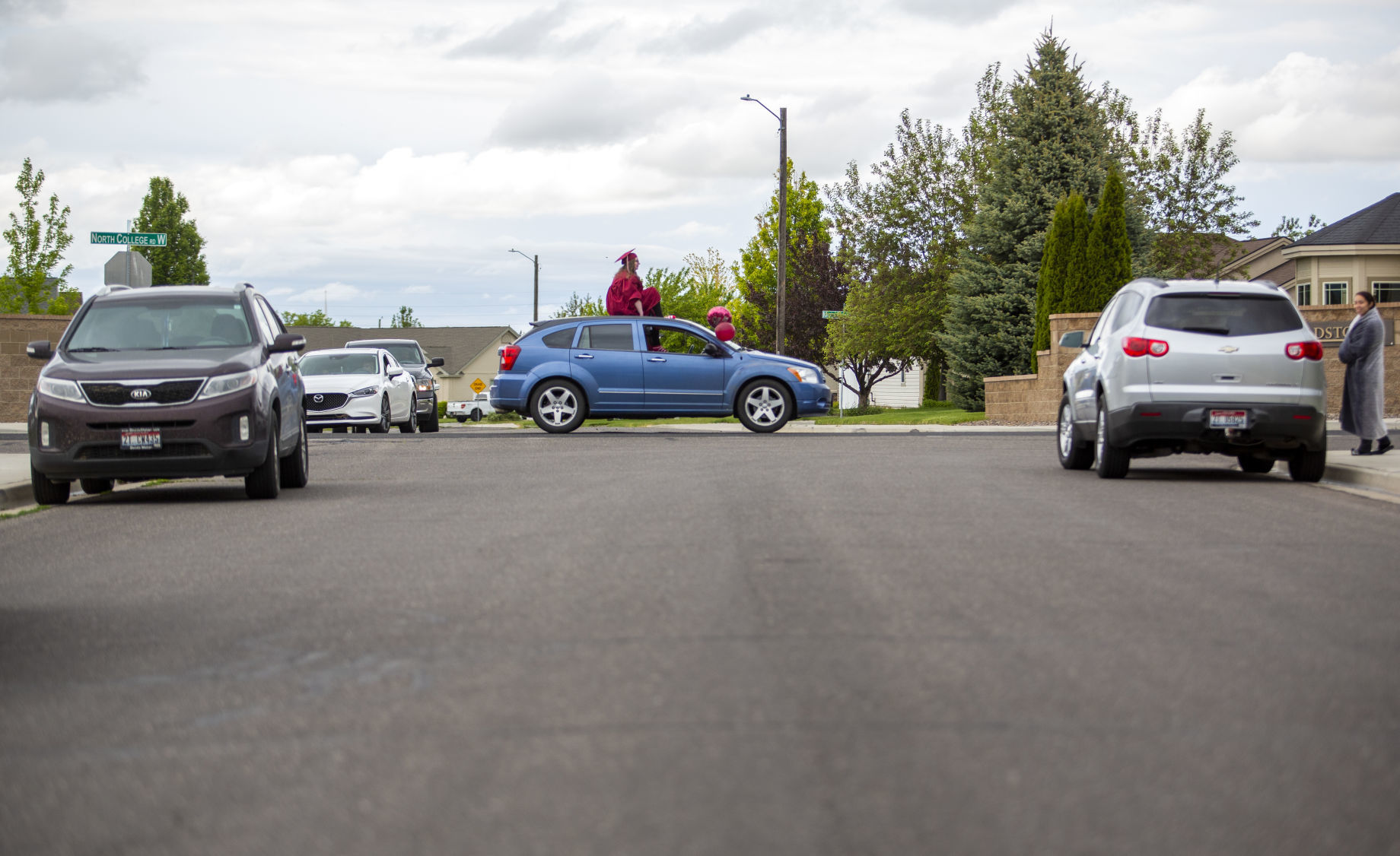 Canyon Ridge seniors honored in graduation parade